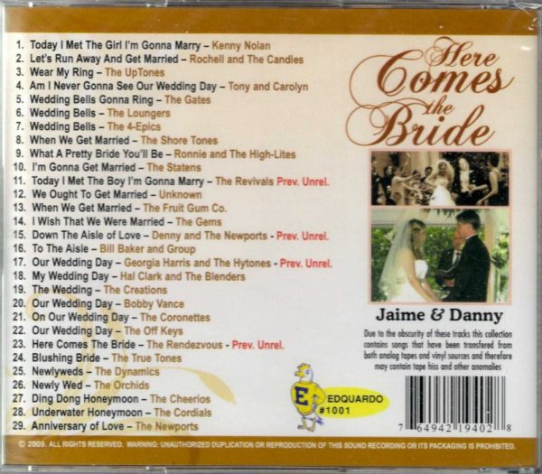 Here Comes the Bride - CD - Brand New - Image 3