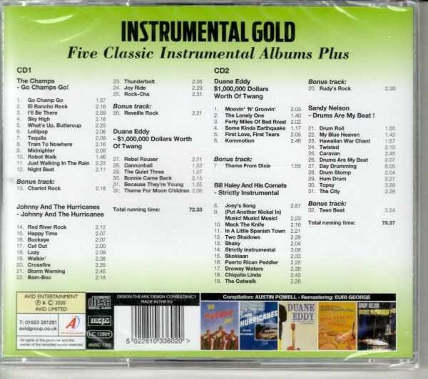 Instrumental Gold - 5 Classic Instrumental Albums - CD - Image 3