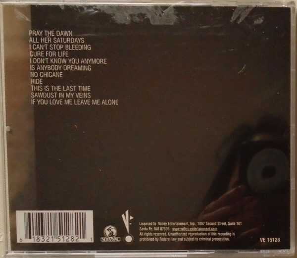 JAMES GRANT - CD - SAWDUST IN MY VEINS - LIKE NEW - Image 3