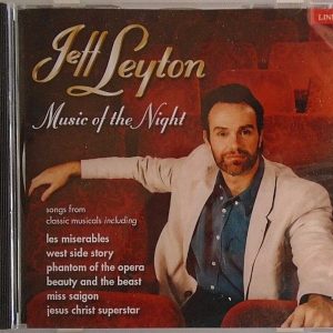 JEFF LEYTON - Music Of The Night - Songs From Classic Musicals - CD - BRAND NEW