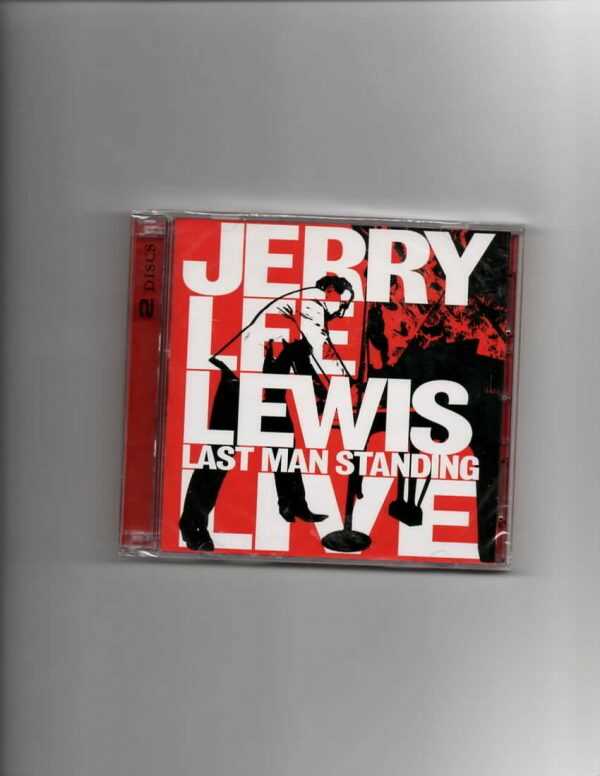 JERRY LEE LEWIS- LAST MAN STANDING LIVE-CD