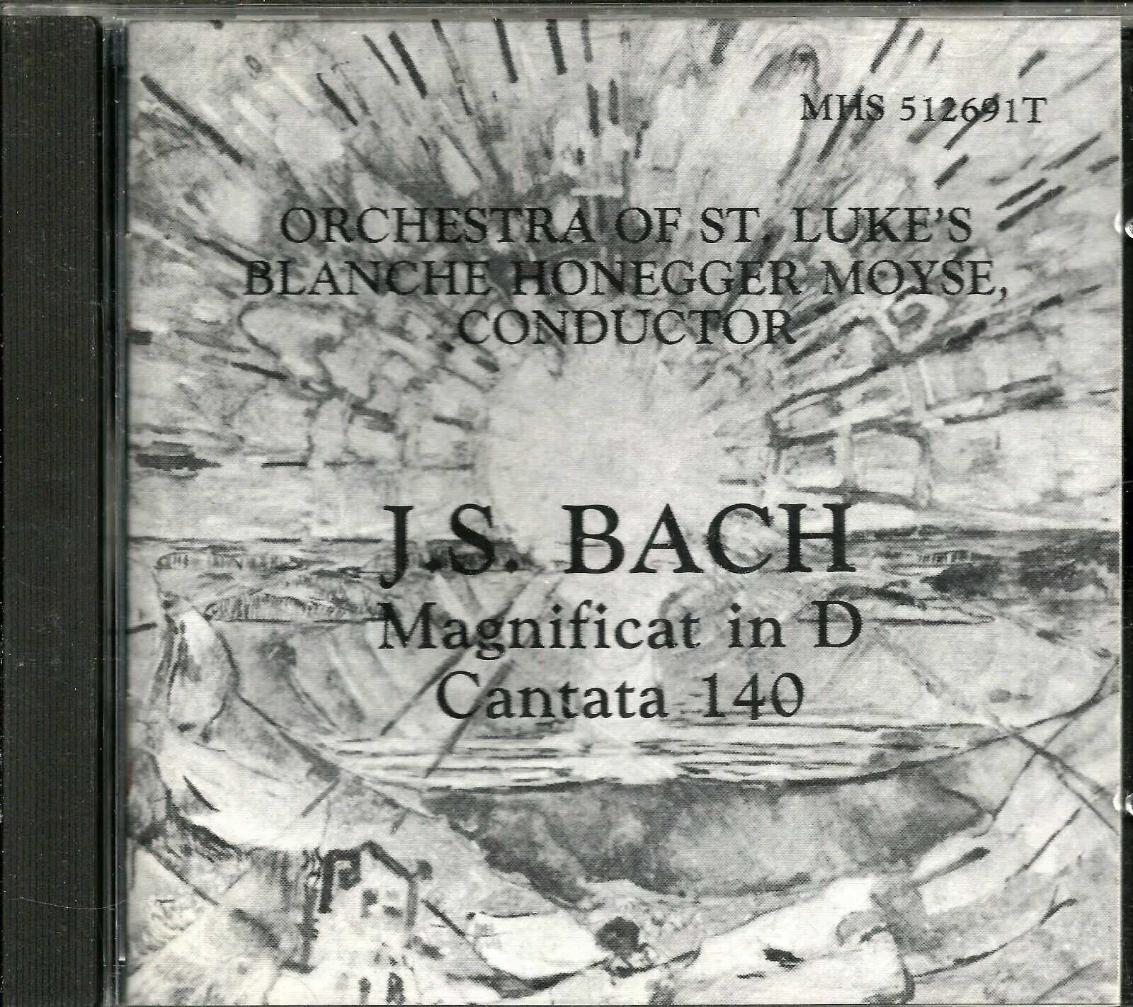 J.S. (JOHANN SEBASTIAN) BACH- Magnificat In D - Cantata 140 - CD - LIKE NEW