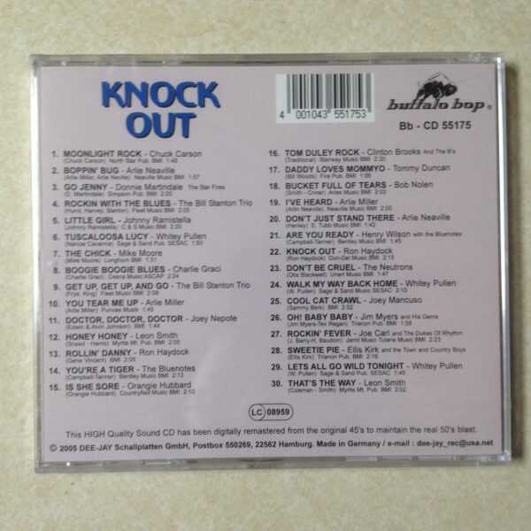 KNOCK OUT  - BRAND NEW CD - Image 3