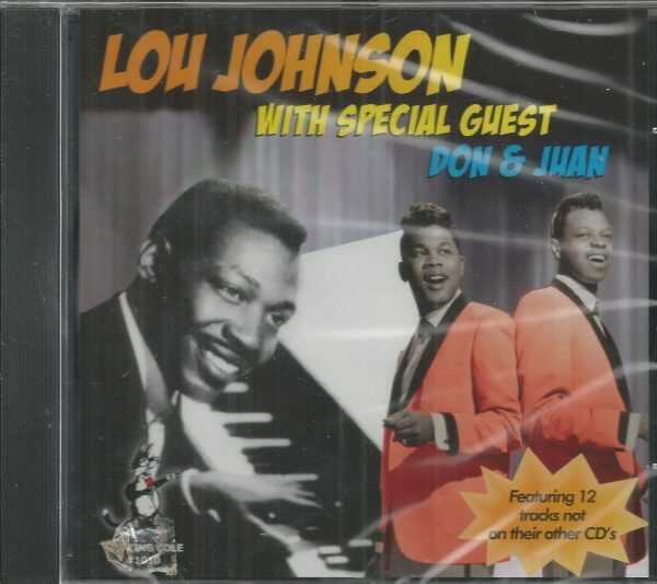 LOU JOHNSON - With Special Guest- Don & Juan - BRAND NEW  - CD