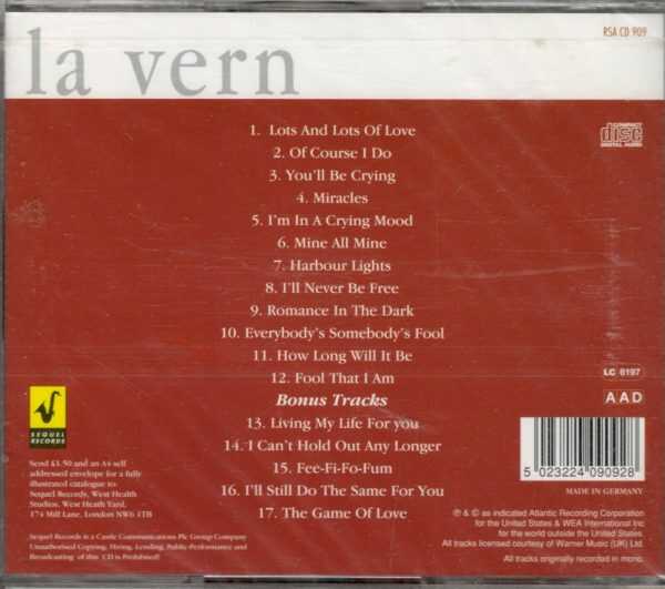La Vern Baker - Lavern - CD - Brand New - Image 3