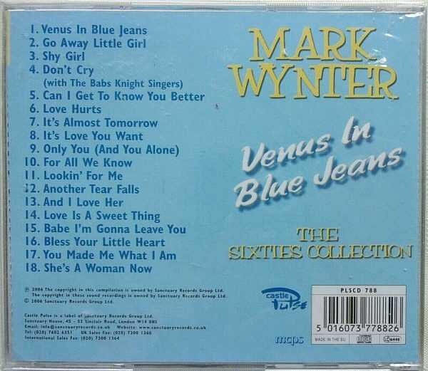 MARK WYNTER - CD - Venus In Blue Jeans - BRAND NEW - Image 3