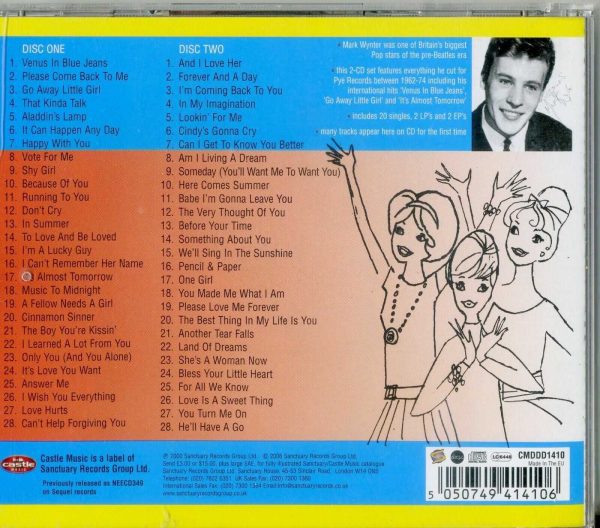 MARK WYNTER - GO AWAY LITTLE GIRL THE PYE ANTHOLOGY  - CD - VERY GOOD - Image 3