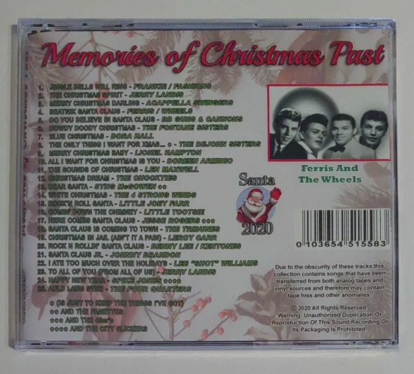 MEMORIES OF CHRISTMAS PAST   CD     BRAND NEW - Image 3