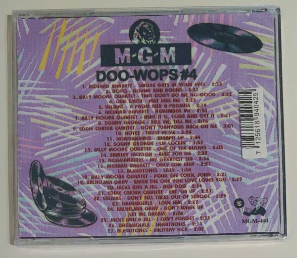 MGM DOO WOPS - VOL 4   CD     BRAND NEW - Image 3