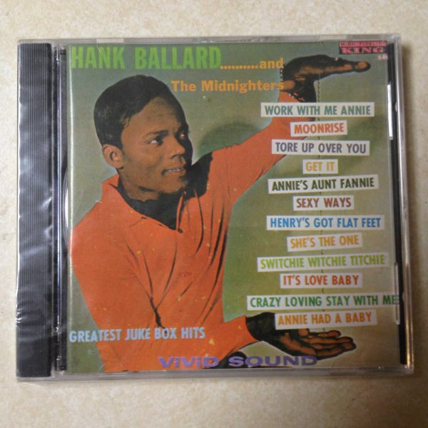 MIDNIGHTERS, HANK BALLARD AND  - THEIR GREATEST HITS  BRAND NEW CD