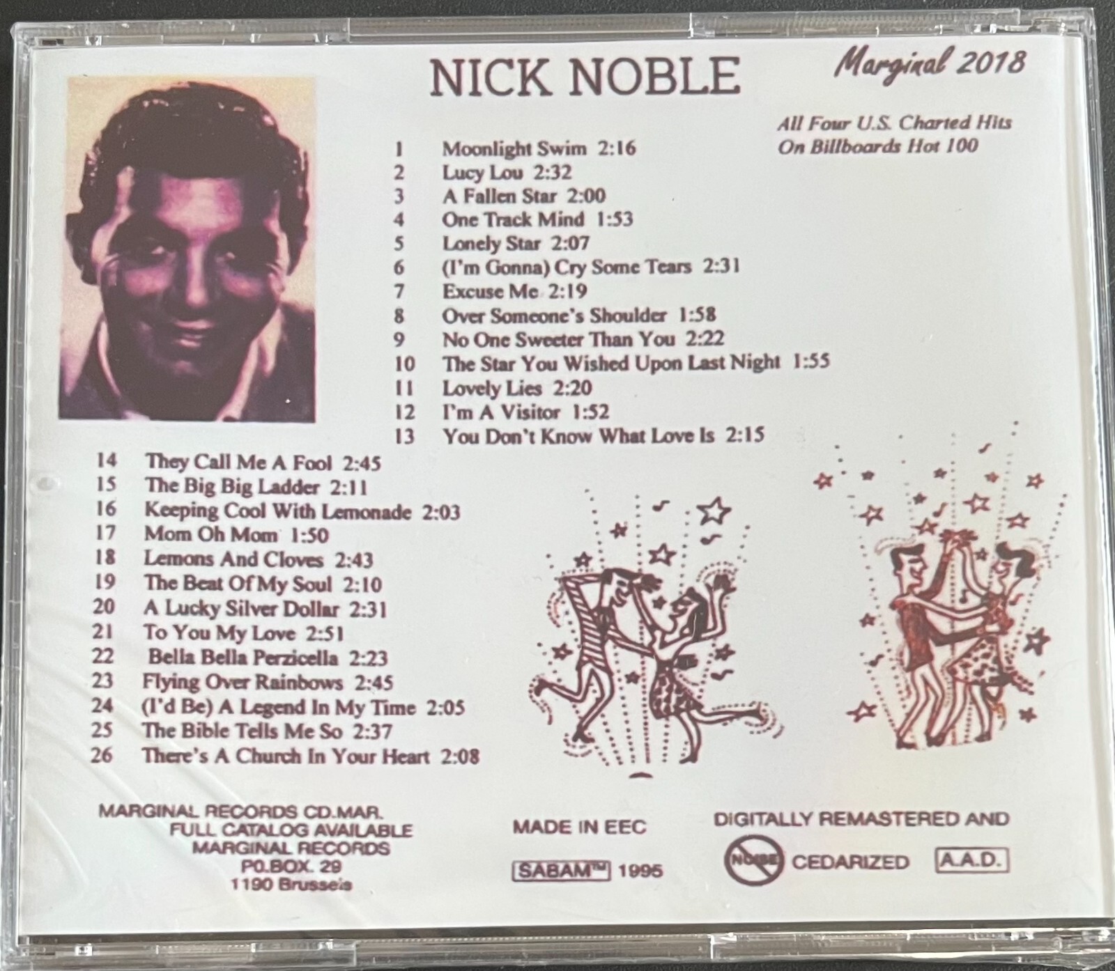 NICK NOBLE - MOONLIGHT SWIM - CD BRAND NEW - Image 3