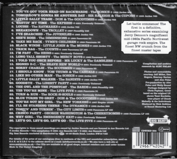 NORTHWEST BATTLE OF THE BANDS VOL 1 CD - BRAND NEW - Image 3
