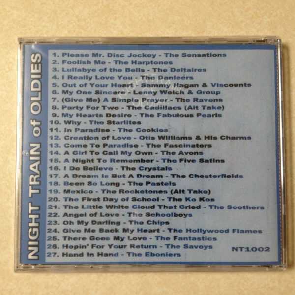 Night Train of Oldies Vol. 2 - The Sensations Crystals Starlights - BRAND NEW CD - Image 3
