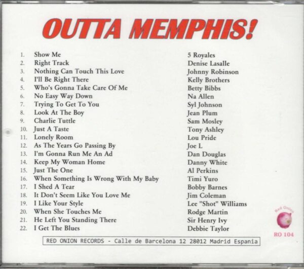 Outta Memphis - CD - Brand New - Image 3
