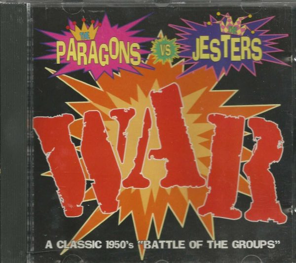 PARAGONS VS JESTERS - WAR - CLASSIC 1959'S 'BATTLE OF THE GROUPS" CD - BRAND NEW