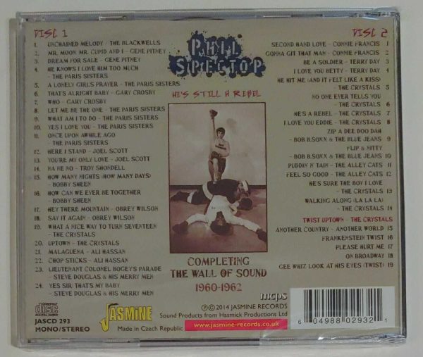 PHIL SPECTOR - HE'S STILL A REBEL   CD     BRAND NEW - Image 3