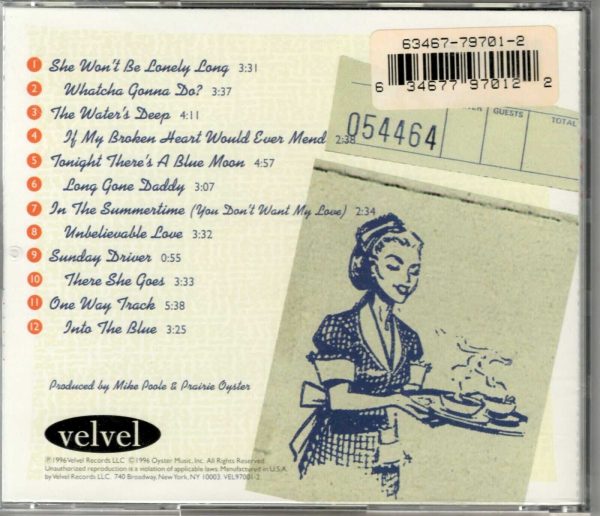 Prairie Oysters - Blue Plate Special - CD - Image 3