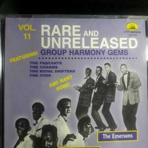 RARE AND UNRELEASED GROUP HARMONY GEMS VOL 11-CD