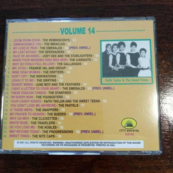 RARE AND UNRELEASED GROUP HARMONY GEMS VOL 14 W/ Various Artists CD Album - Image 3