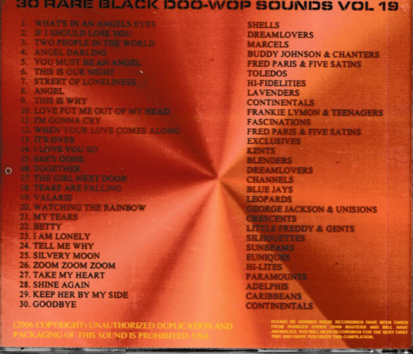 RARE BLACK SOUNDS - VOL 19 CD - BRAND NEW - Image 3