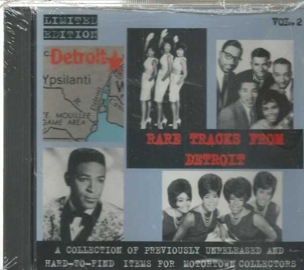 RARE TRACKS FROM DETROIT - CD - Vol. 2 - BRAND NEW