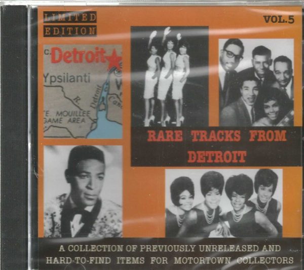 RARE TRACKS FROM DETROIT - CD - Vol. 5 - BRAND NEW
