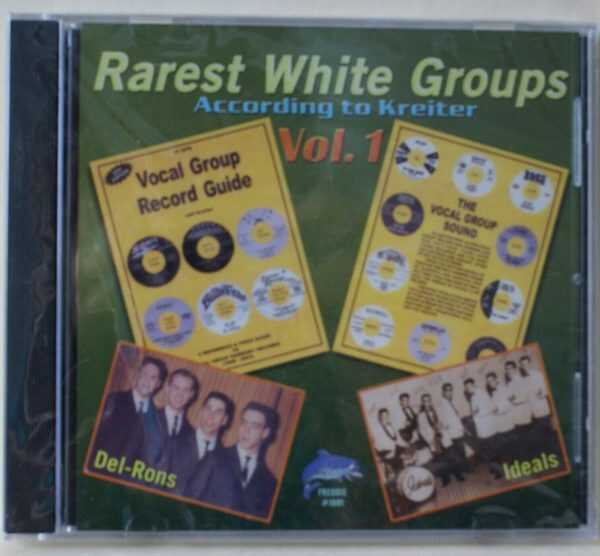 RAREST WHITE GROUPS ACCORDING TO KREITER - VOL. 1 - CD  - BRAND NEW