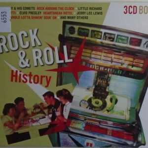 ROCK AND ROLL HISTORY - CD - 3 CD Box - BRAND NEW
