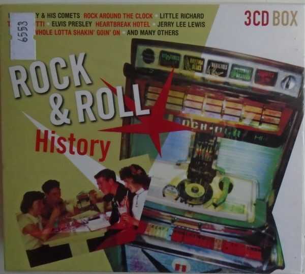 ROCK AND ROLL HISTORY - CD - 3 CD Box - BRAND NEW