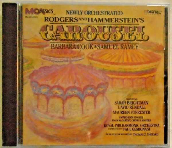 RODGERS & HAMMERSTEIN - CD - Carousel - Newly Orchestrated - BRAND NEW