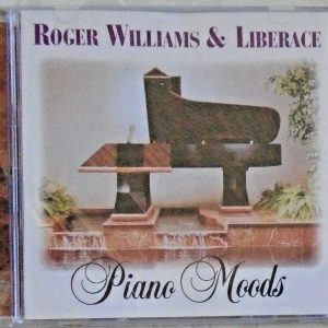 ROGER WILLIAMS AND LIBERACE - CD - Piano Moods - LIKE NEW