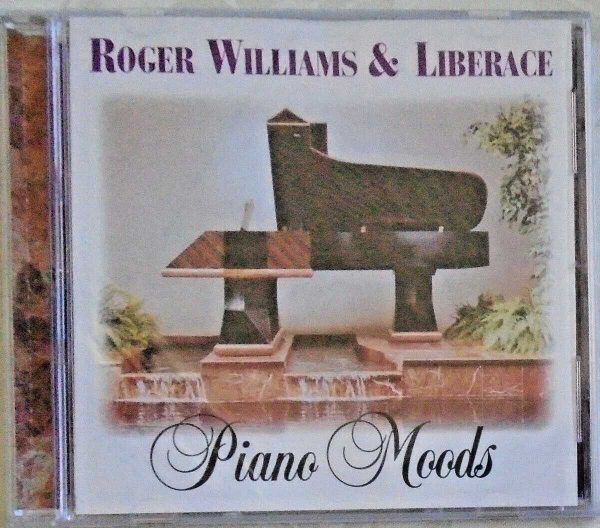 ROGER WILLIAMS AND LIBERACE - CD - Piano Moods - LIKE NEW