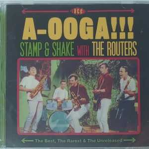 ROUTERS - A OOGA    STAMP AND SHAKE WITH   CD     BRAND NEW