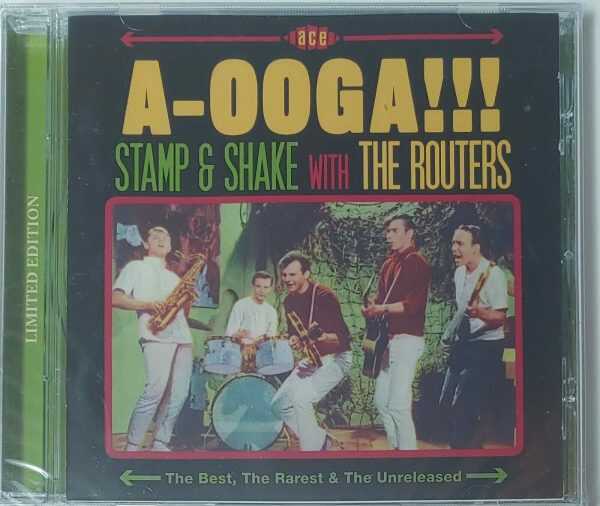 ROUTERS - A OOGA    STAMP AND SHAKE WITH   CD     BRAND NEW
