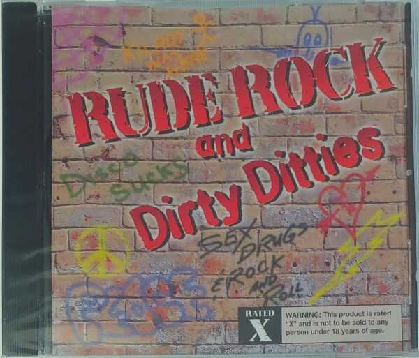RUDE ROCK AND DIRTY DITTIES   CD     BRAND NEW