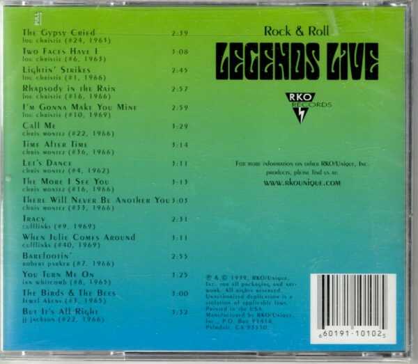 Rock & Roll Legends Live - Lou Christy & Friends - CD - Brand New - Image 3