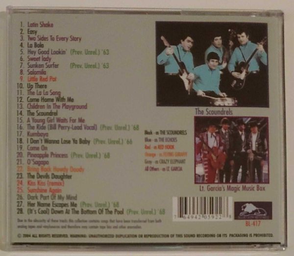 SCOUNDRELS AKA LT GARCIA'S MAGIC MUSIC BOX  CD     BRAND NEW - Image 3