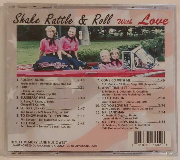 SHAKE RATTLE AND ROLL WITH LOVE  CD     BRAND NEW - Image 3
