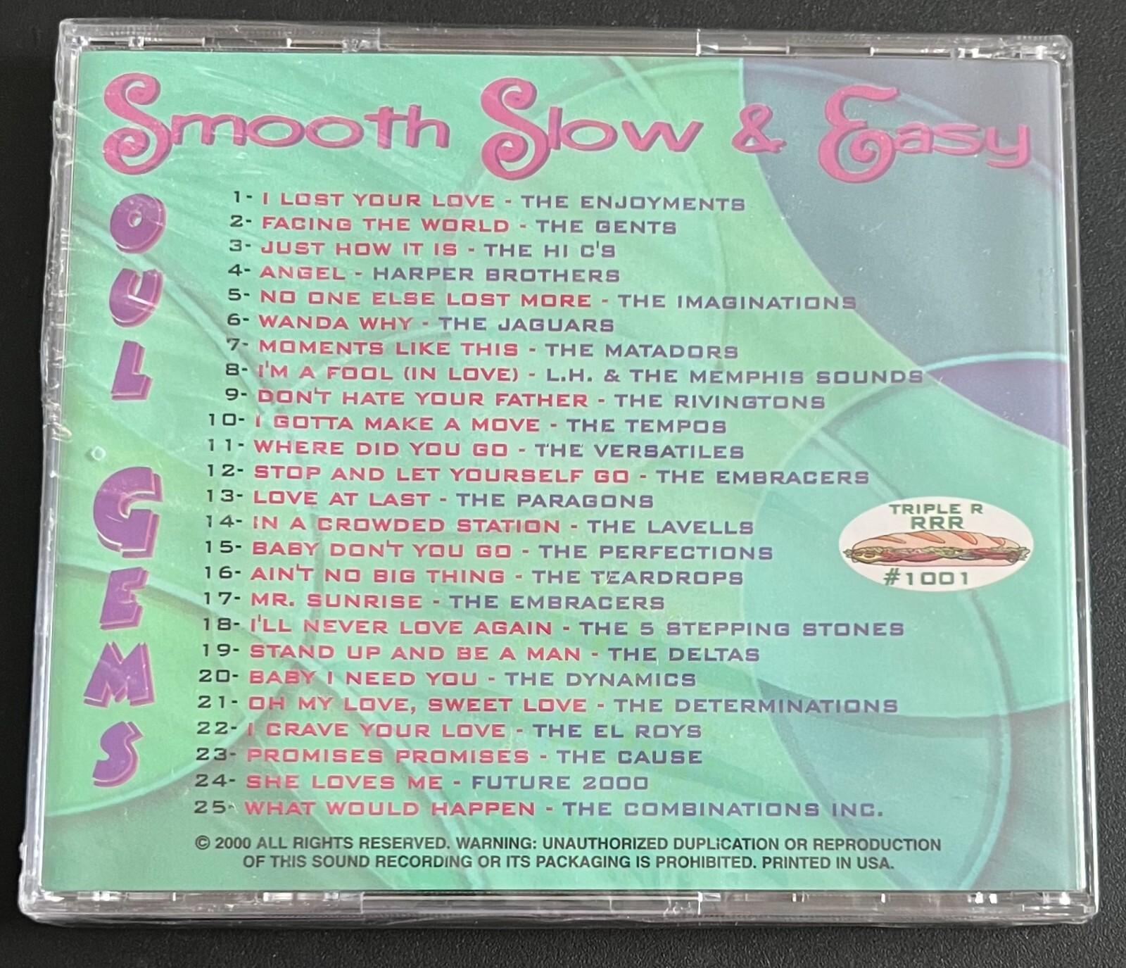 SMOOTH SLOW AND EASY - CD BRAND NEW - Image 3