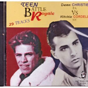 TEEN BATTLE ROYALE CD  - Dean Christie vs Ritchie Cordell    Brand New