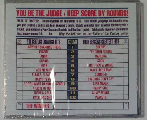 THE BEATLES VS THE FOUR SEASONS   CD     BRAND NEW - Image 3