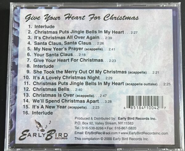 THE SHEPS - GIVE YOUR HEART FOR CHRISTMAS - CD BRAND NEW - Image 3