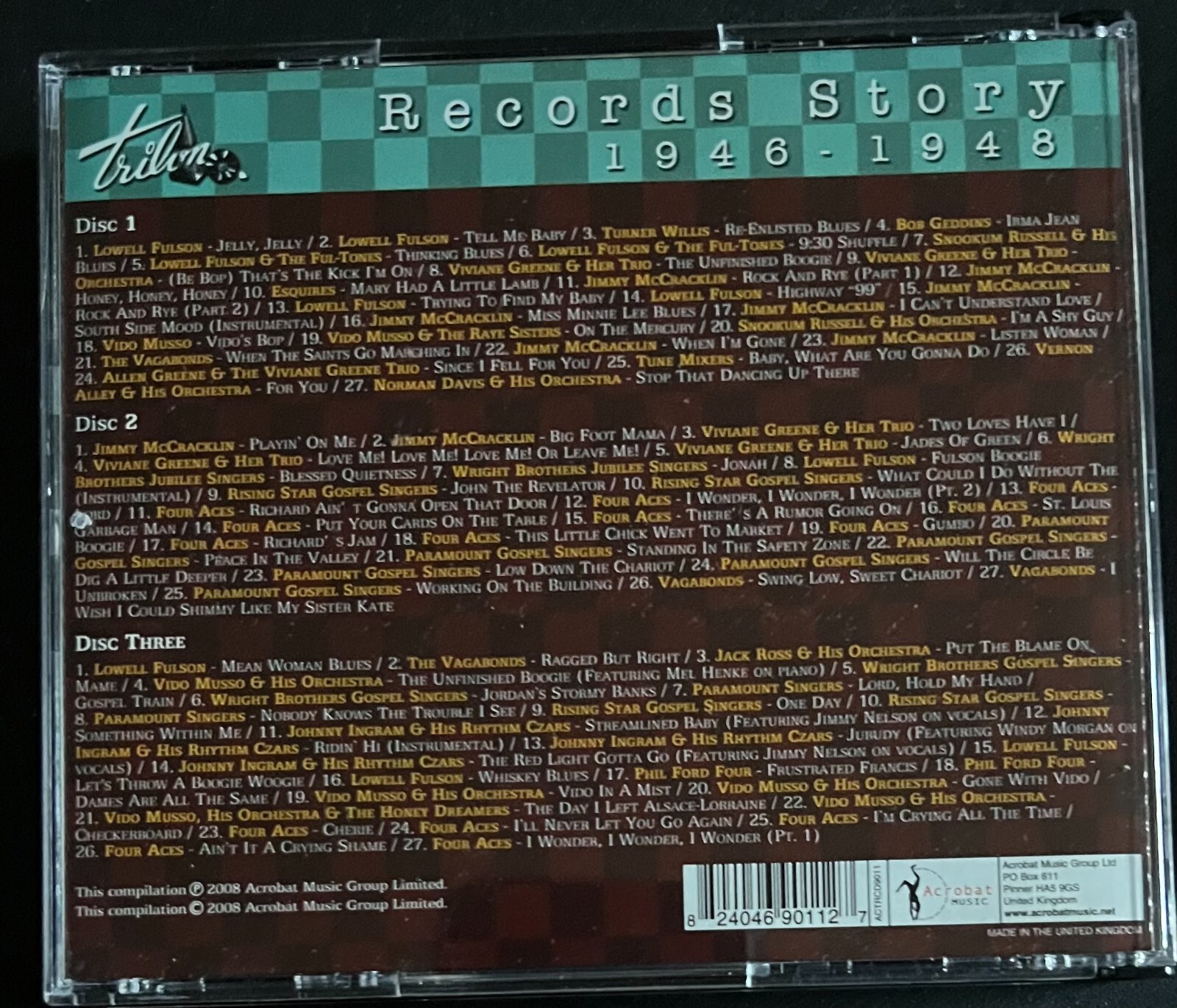 THE TRILON RECORDS STORY - 1946- 1948 - Image 3