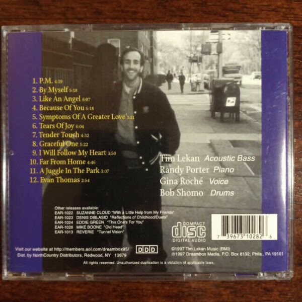 TIM LEKAN TRIO W/ Special Guest Gina Roche CD Album Jazz Classical Music - Image 3