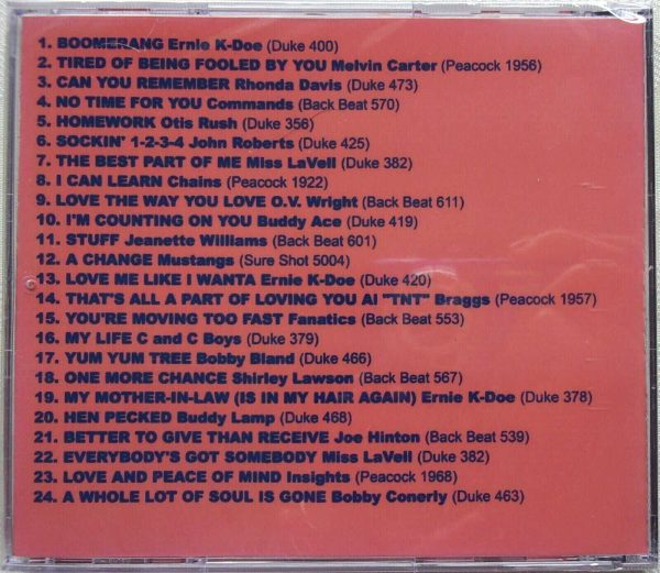 The DUKE OF SOUL - CD -  Volume 1 - 24 Tracks - Soulful Dynamites - BRAND NEW - Image 3