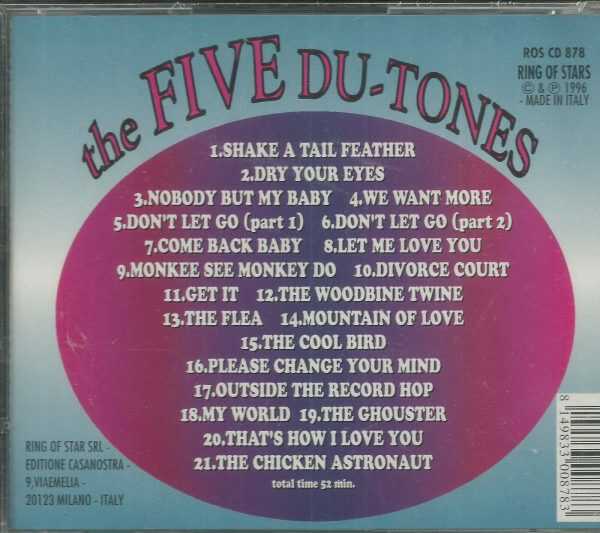 The Five Du-Tones - CD - Brand New! - Image 3