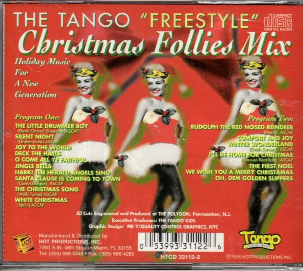 The Tango Freestyle - The Christmas Follies Mix - CD - Brand New - Image 3