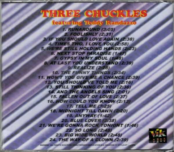 Three Chuckles - CD - Brand New - Image 3