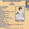 Timi Yuro - What's A Matter Baby/Soul! - Image 3