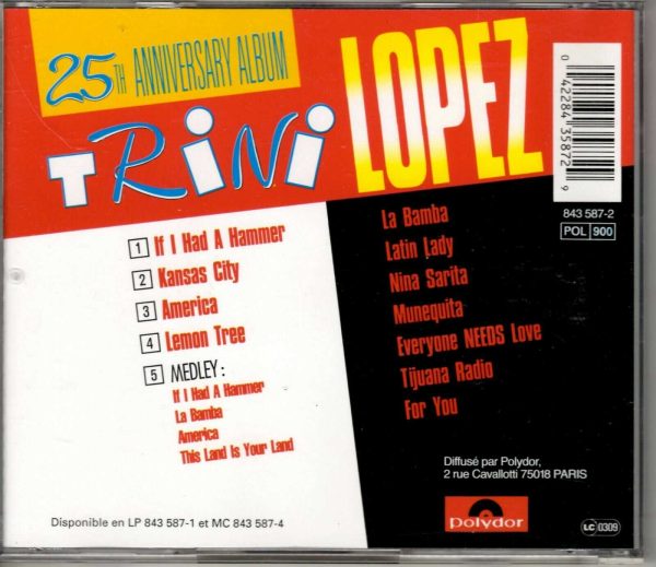 Trina Lopez - 25th Anniversary Album - CD - Image 3